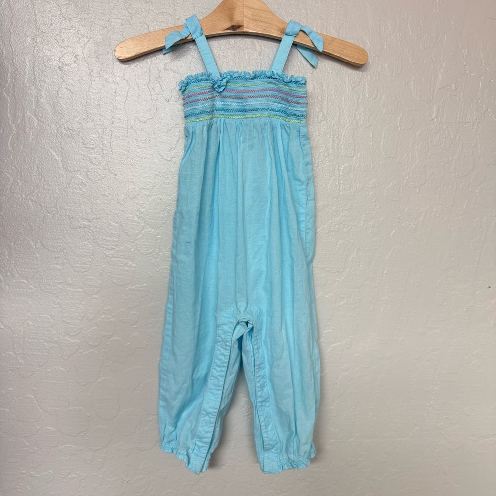 $18 ADD ON janie‎ and jack smocked romper 12-18M Zara Hanna Andersson Baby Gap